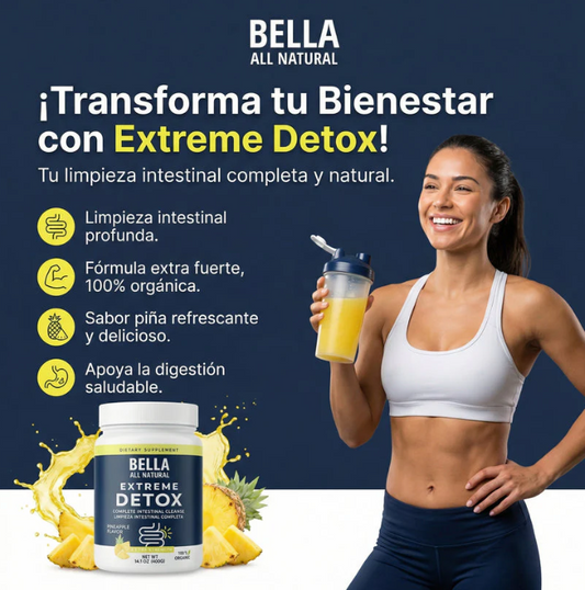 Bella All Natural Detox | Fórmula Natural para el Equilibrio Digestivo